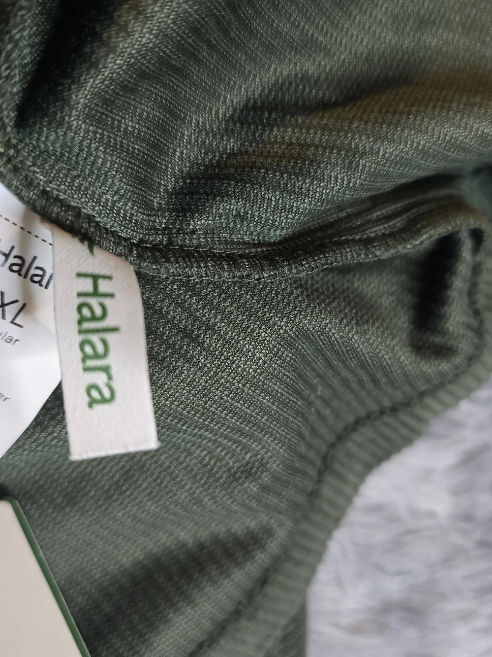 Halara Olive Green Corduroy A-Line Skort, Size XL, NWT